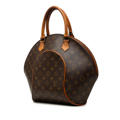 ルイ ヴィトン モノグラム エリプスMM ハンドバッグ M51126 ブラウン PVC レザー レディース LOUIS VUITTON 【中古】