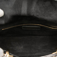 ディオール カナージュ レディディオール ハンドバッグ ショルダーバッグ 2WAY シルバー ゴールド レザー レディース Dior 【中古】