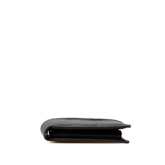 ルイ ヴィトン ダミエ グラフィット ポルトフォイユ マルコNM 二つ折り財布 N63336 ブラック PVC メンズ LOUIS VUITTON 【中古】