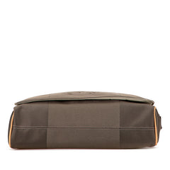ルイ ヴィトン ダミエ ジェアン メサジェNM ショルダーバッグ M93226 テール カーキ キャンバス レザー レディース LOUIS VUITTON 【中古】