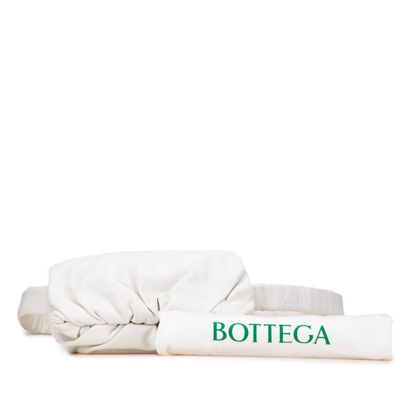 ボッテガヴェネタ ザ ボディ ポーチ ボディバッグ ウエストバッグ ホワイト レザー レディース BOTTEGAVENETA 【中古】