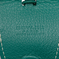 ゴヤール クロ ユニバーサル バッグクリップ バッグチャーム グリーン レザー レディース GOYARD 【中古】