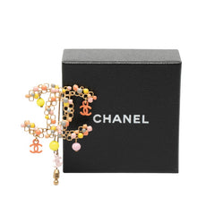 シャネル ココマーク ブローチ マルチカラー メッキ レディース CHANEL 【中古】