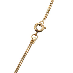 シャネル ココマーク ネックレス 01A ゴールド ブラック メッキ レディース CHANEL 【中古】