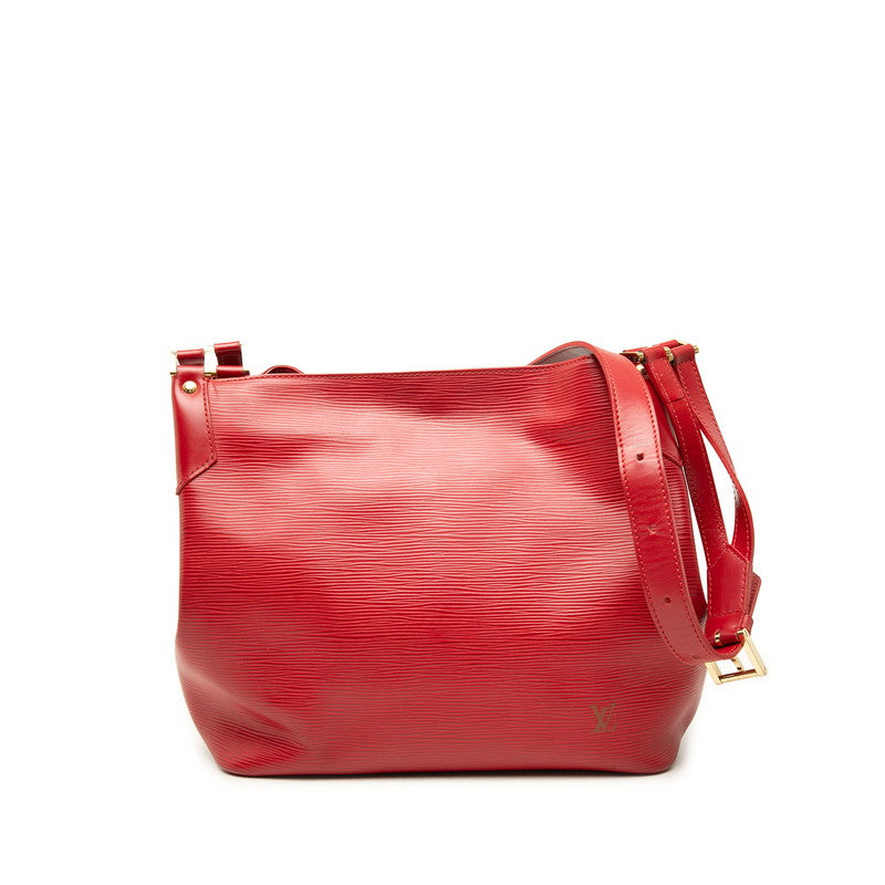 ルイ ヴィトン エピ マンダラMM ショルダーバッグ M5889E ルージュ レッド レザー レディース LOUIS VUITTON 中古
