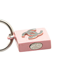 シャネル ココマーク ピアス ピンク プラスチック メタル レディース CHANEL 【中古】