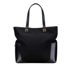サルヴァトーレフェラガモ ショルダーバッグ トートバッグ AU-21 1896 ブラック レザー ナイロンキャンバス レディース Salvatore Ferragamo 【中古】