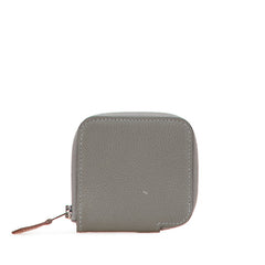エルメス アザップ シルクイン コンパクト コインケース グリメイヤー グレー系 エバーカラー レディース HERMES 【中古】