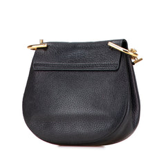 クロエ ドリュー チェーン ショルダーバッグ ブラック レザー レディース Chloe 【中古】
