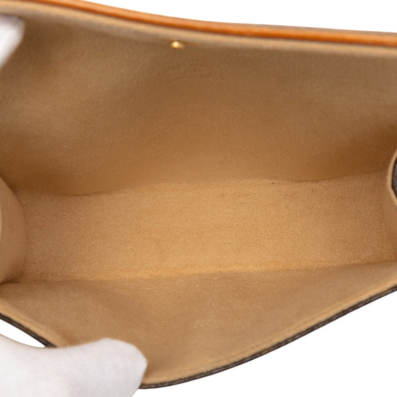 ルイ ヴィトン モノグラム ポシェット フロランティーヌ ボディバッグ ウエストバッグ M51855 ブラウン PVC レザー レディース LOUIS VUITTON 【中古】