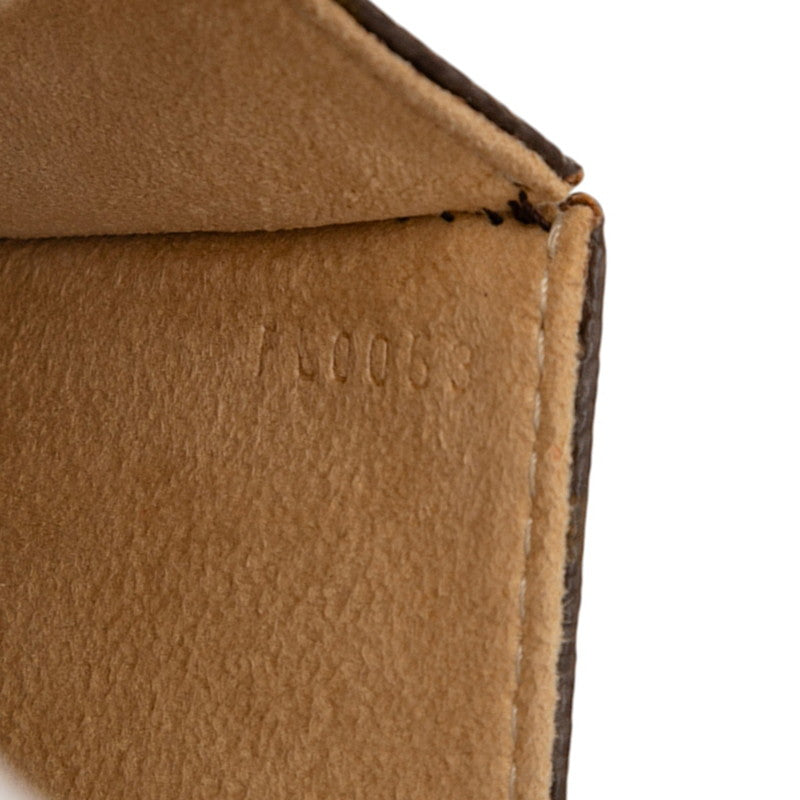 ルイ ヴィトン モノグラム ポシェット フロランティーヌ ボディバッグ ウエストバッグ M51855 ブラウン PVC レザー レディース LOUIS VUITTON 【中古】