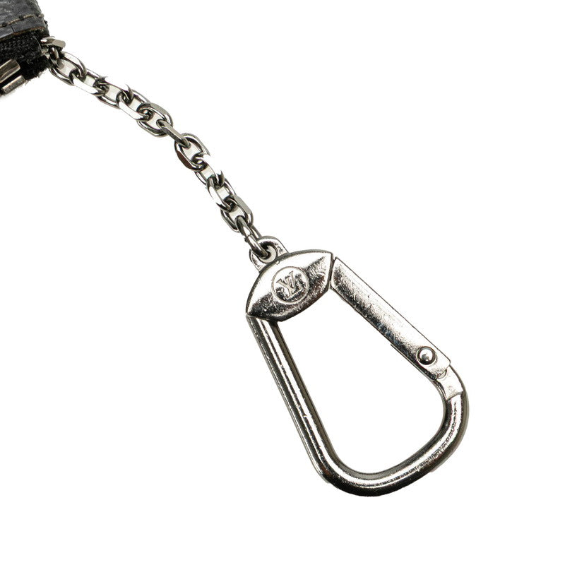 ルイ ヴィトン モノグラム エクリプス ポシェット クレ リバース コインケース M80905 グレー ブラック PVC メンズ LOUIS VUITTON 【中古】