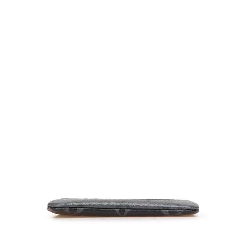 ルイ ヴィトン モノグラム エクリプス ポシェット クレ リバース コインケース M80905 グレー ブラック PVC メンズ LOUIS VUITTON 【中古】