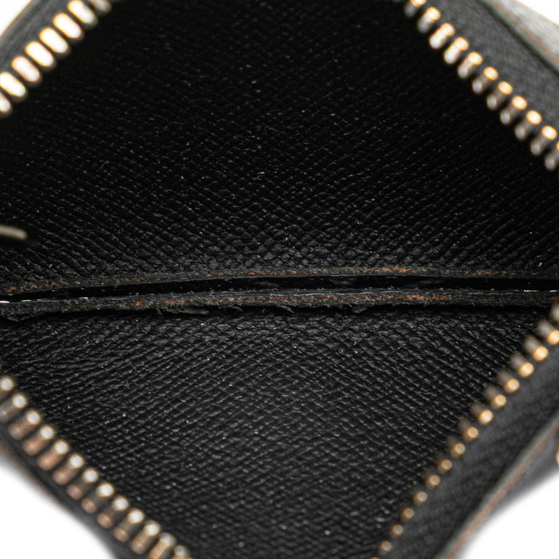 ルイ ヴィトン モノグラム エクリプス ポシェット クレ リバース コインケース M80905 グレー ブラック PVC メンズ LOUIS VUITTON 【中古】