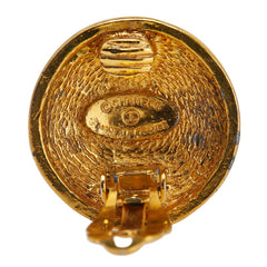 シャネル ヴィンテージ マトラッセ ココマーク イヤリング ゴールド メッキ レディース CHANEL 【中古】