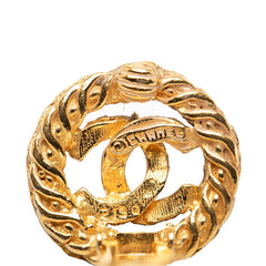シャネル ヴィンテージ ココマーク イヤリング ゴールド メッキ レディース CHANEL 【中古】