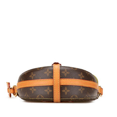 ルイ ヴィトン モノグラム ペルフォ フロール シャンティ ショルダーバッグ M94086 ブラウン イエロー PVC レザー レディース LOUIS VUITTON 【中古】