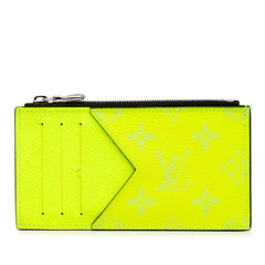 ルイ ヴィトン モノグラム フラグメントケース コインケース M30320 イエロー PVC タイガラマ メンズ LOUIS VUITTON 【中古】