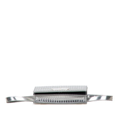 ディオール 30モンテーニュ CDロゴ チェーンショルダーバッグ ウエストポーチ 2WAY シルバー レザー レディース Dior 【中古】