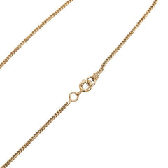 シャネル ココマーク No.5 プレート チェーン ネックレス ペンダント 02P ゴールド メッキ ラインストーン レディース CHANEL 中古