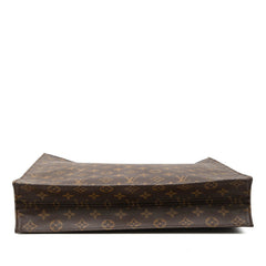 ルイ ヴィトン モノグラム サックプラ ハンドバッグ トートバッグ M51140 ブラウン PVC レザー レディース LOUIS VUITTON 【中古】