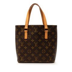 ルイ ヴィトン モノグラム ヴァヴァンPM ハンドバッグ トートバッグ M51172 ブラウン PVC レザー レディース LOUIS VUITTON 中古