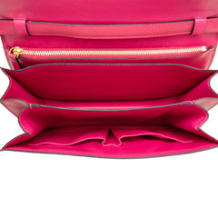 セリーヌ クラシックボックス ショルダーバッグ ピンク レザー レディース CELINE 中古