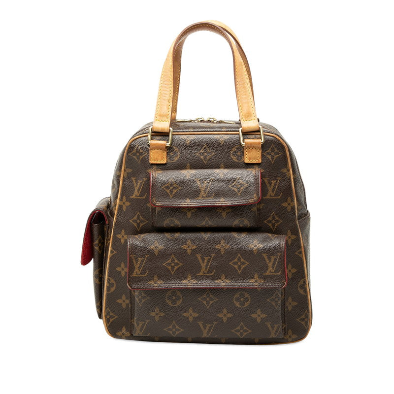 ルイ ヴィトン モノグラム エクサントリ シテ ハンドバッグ M51161 ブラウン PVC レザー レディース LOUIS VUITTON 【中古】