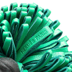 エルメス カルメン ウノドス チャーム キーホルダー ヴェールコミック グリーン ヴェールフィズ ライトブルー アニョーミロ レディース HERMES 【中古】