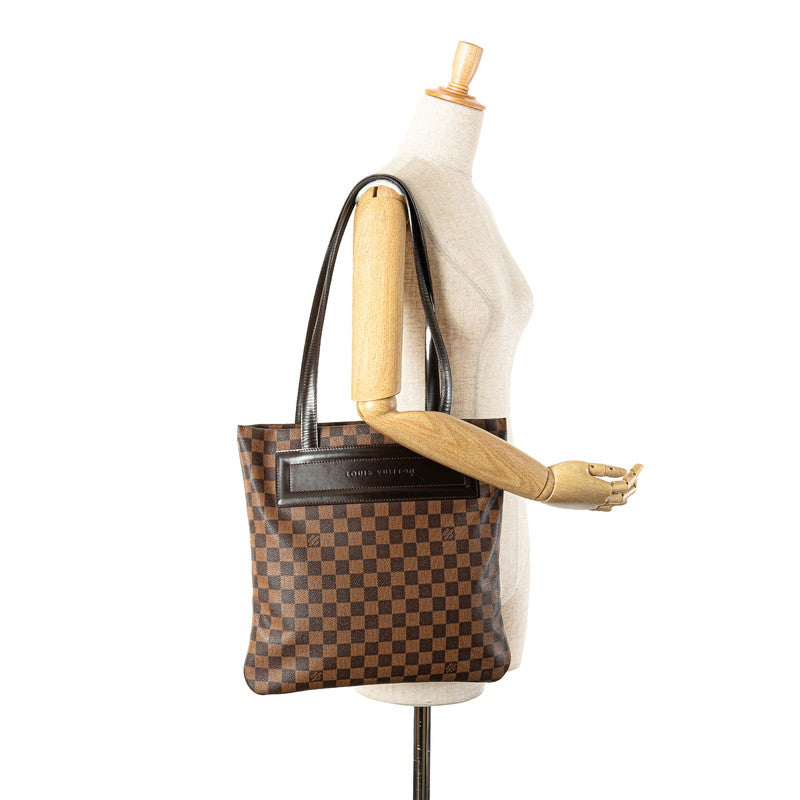 ルイ ヴィトン ダミエ クリフトン トートバッグ N51149 ブラウン PVC レザー レディース LOUIS VUITTON 【中古】