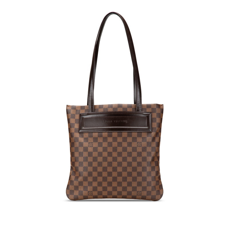 ルイ ヴィトン ダミエ クリフトン トートバッグ N51149 ブラウン PVC レザー レディース LOUIS VUITTON 【中古】