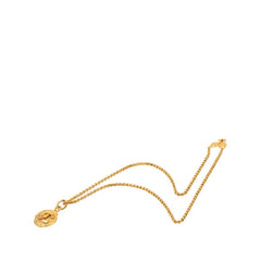 シャネル ヴィンテージ ココマーク ネックレス ゴールド メッキ レディース CHANEL 【中古】