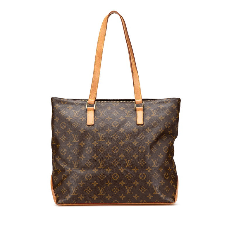 ルイ ヴィトン モノグラム カバ メゾ ショルダーバッグ トートバッグ  M51151 ブラウン PVC レザー レディース LOUIS VUITTON 【中古】