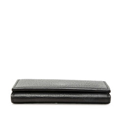 グッチ GGマーモント カードケース 名刺入れ 795335 ブラック レザー レディース GUCCI 【中古】