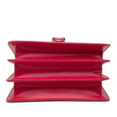 ブルガリ セルペンティ フォーエバー ハンドバッグ ショルダーバッグ 2WAY ピンク レザー レディース BVLGARI 【中古】