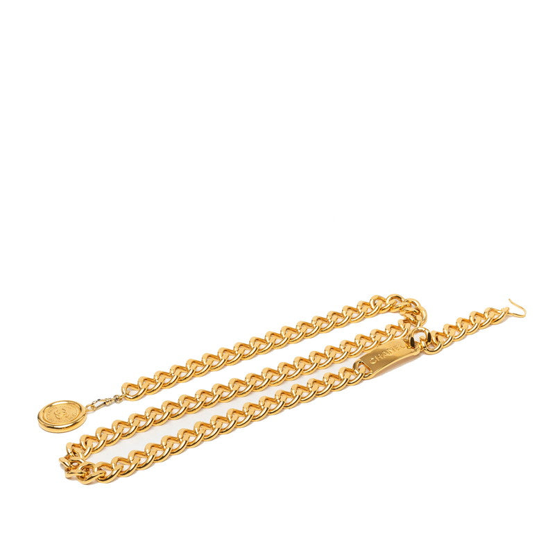 シャネル ココマーク 31 RUE CAMBON チェーンベルト ゴールド メッキ レディース CHANEL 中古