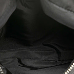 プラダ 三角ロゴプレート ボディバッグ ウエストバッグ ベルト：100/40 2CM212 ブラック ナイロン レザー メンズ PRADA 【中古】