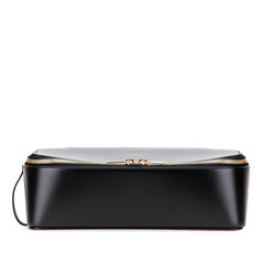 セリーヌ ハンドバッグ トイレタリーケース ブラック レザー レディース CELINE 【中古】