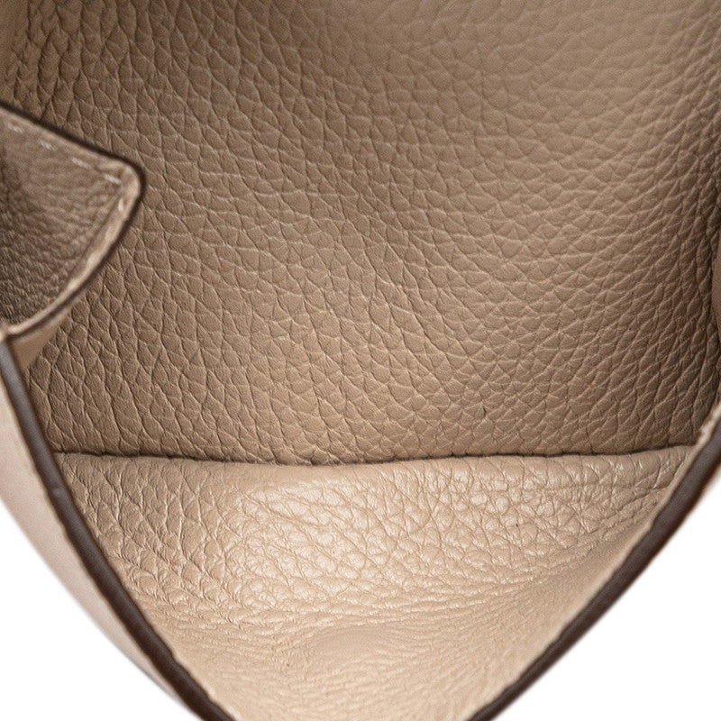 ルイ ヴィトン ポルトフォイユ ロック ミニ 三つ折り財布 M69340 グレージュ レザー レディース LOUIS VUITTON 【中古】