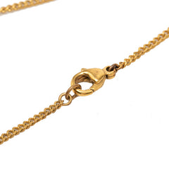 シャネル ココマーク ペンダント ネックレス 02A ゴールド メッキ レディース CHANEL 【中古】