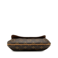 ルイ ヴィトン モノグラム ミュゼットサルサ ショート ショルダーバッグ M51258 ブラウン PVC レザー レディース LOUIS VUITTON 【中古】