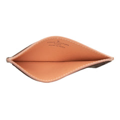 ルイ ヴィトン モノグラム ポルト カルト サーンプル カードケース M61441 ブラウン ピンク PVC レザー レディース LOUIS VUITTON 【中古】