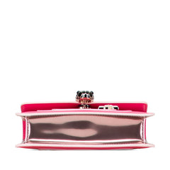 ブルガリ セルペンティ フォーエバー チェーン ショルダーバッグ ピンク レザー レディース BVLGARI 【中古】
