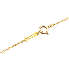 ティファニー クレセントムーン ペンダントネックレス K18YG イエローゴールド レディース TIFFANY&Co. 【中古】
