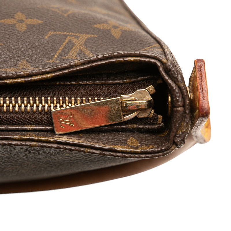 ルイ ヴィトン モノグラム ルーピングMM ワンショルダーバッグ ハンドバッグ M51146 ブラウン PVC レザー レディース LOUIS VUITTON 【中古】