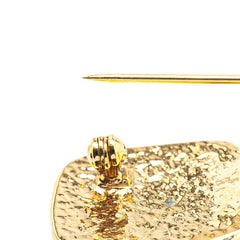 シャネル トリプル ココマーク ブローチ ゴールド メッキ レディース CHANEL 【中古】