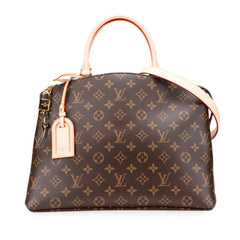 ルイ ヴィトン モノグラム グラン パレMM ハンドバッグ ショルダーバッグ 2WAY M45898 ブラウン PVC レザー レディース LOUIS VUITTON 【中古】