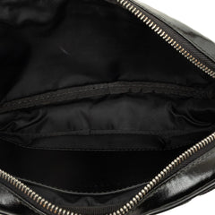 バーバリー TBロゴ ボディバッグ ウエストバッグ 8021781 ブラック PVC レディース BURBERRY 中古