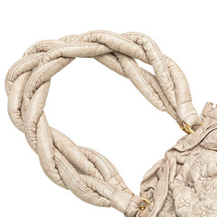 ルイ ヴィトン モノグラム オランプ ストラトゥスPM ハンドバッグ ワンショルダーバッグ M95369 ベージュ レザー レディース LOUIS VUITTON 【中古】