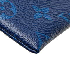 ルイ ヴィトン モノグラム パシフィック アポロ クラッチバッグ M63047 ブルー グレー マルチカラー PVC レザー メンズ LOUIS VUITTON 【中古】